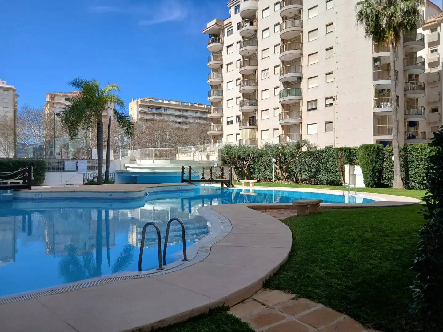 Mini appartamento con piscina in affitto a Playa de Gandia, imagen 5