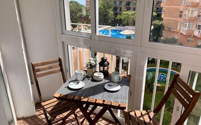 Balcony of Flat for sale in Benalmádena  with Air Conditioner, Terrace and Community pool