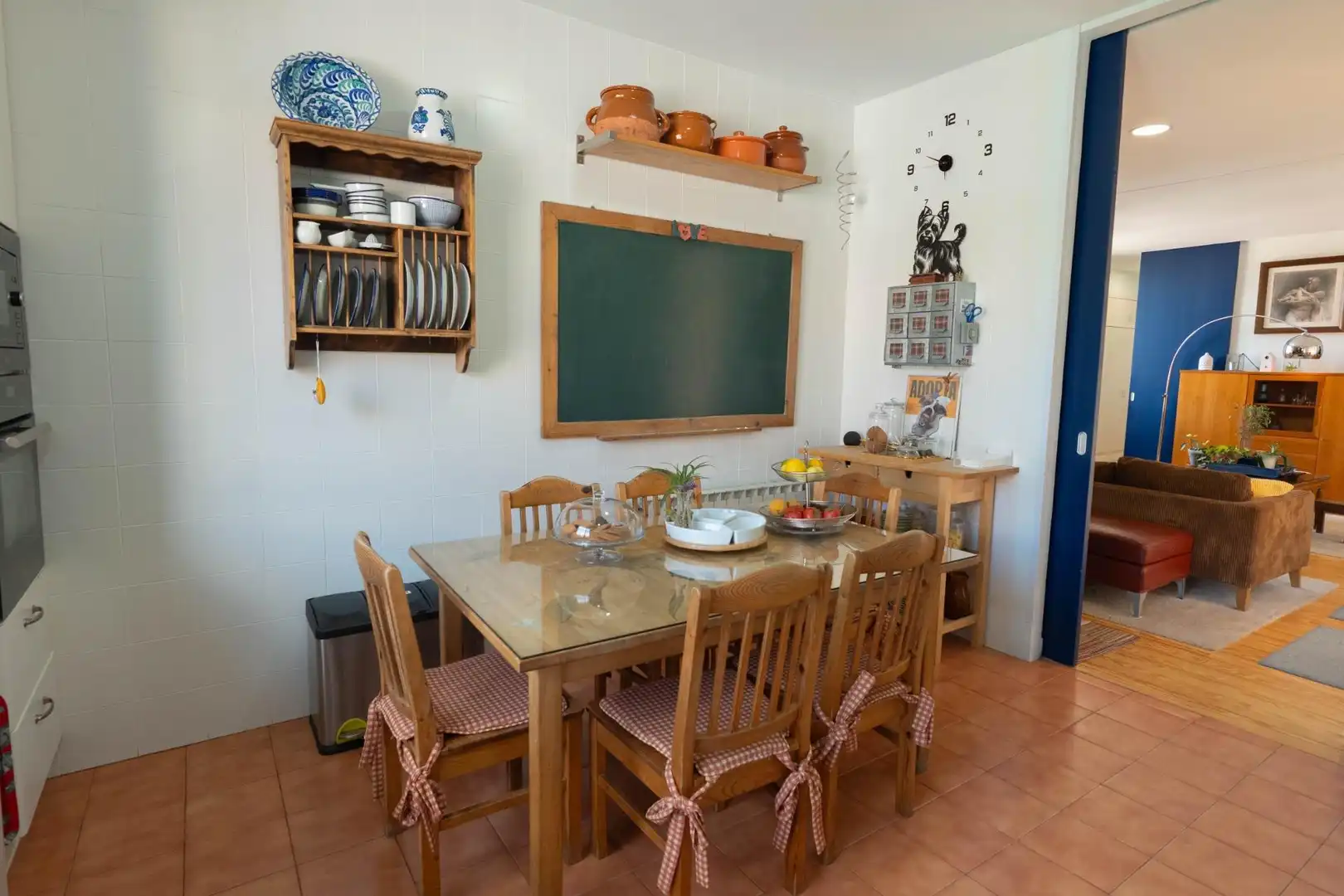 Küche von Haus oder Chalet zum Verkauf in Madrid mit Klimaanlage, Heizung und Privatgarten