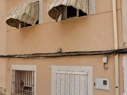 Vista exterior de Planta baja en venta en Mutxamel con Aire acondicionado, Trastero y Amueblado