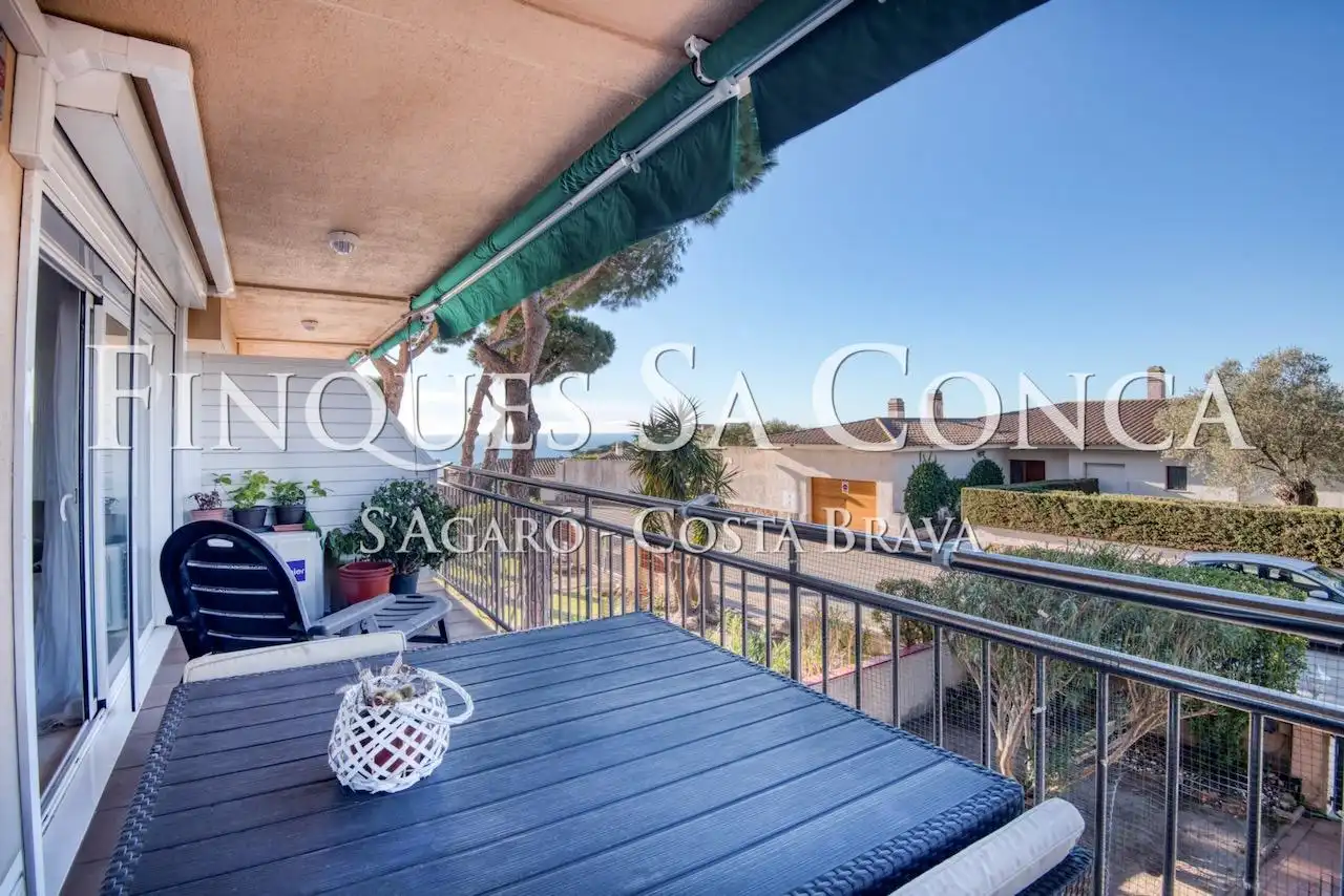 Terrasse von Wohnungen zum Verkauf in Sant Feliu de Guíxols mit Klimaanlage, Heizung und Terrasse