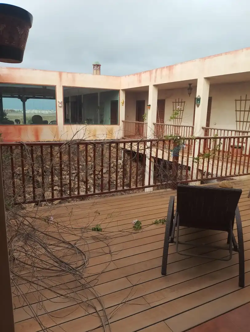 Terrace of Houses for sale in La Oliva  with Terrace and Furnished