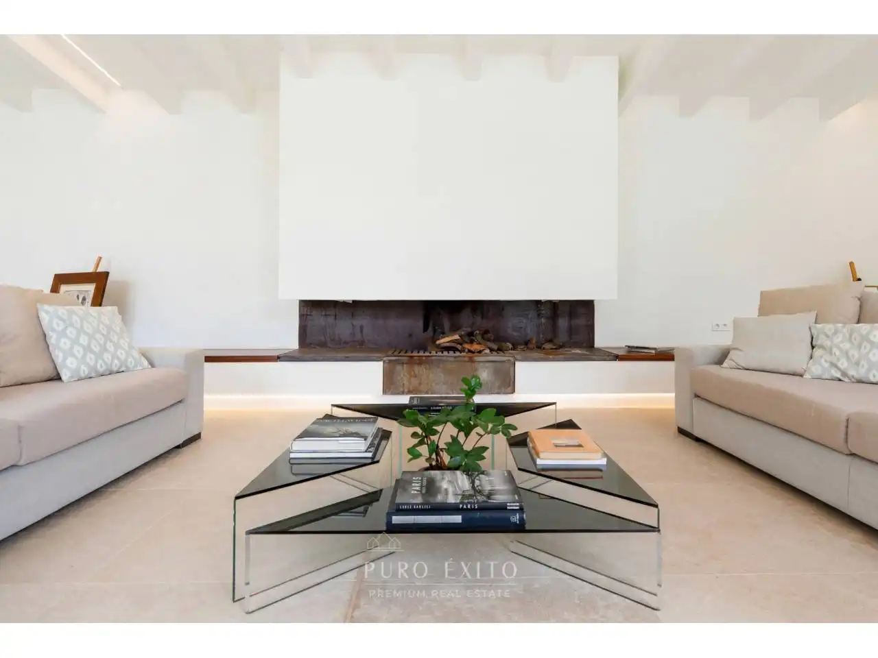 Living room of Houses for sale in Estellencs  with Air Conditioner, Heating and Private garden