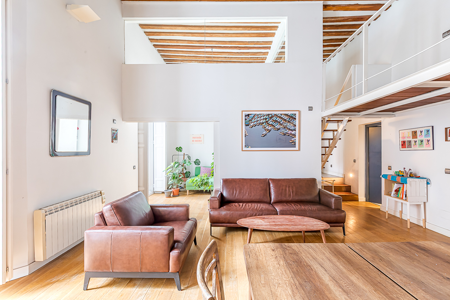 Living room of Apartment for sale in  Madrid Capital