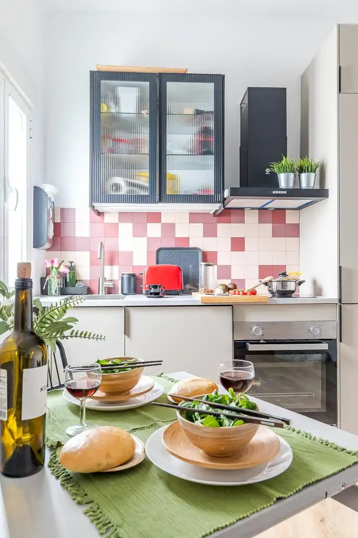 Kitchen of Apartments for sale in Madrid  with Air Conditioner and Furnished