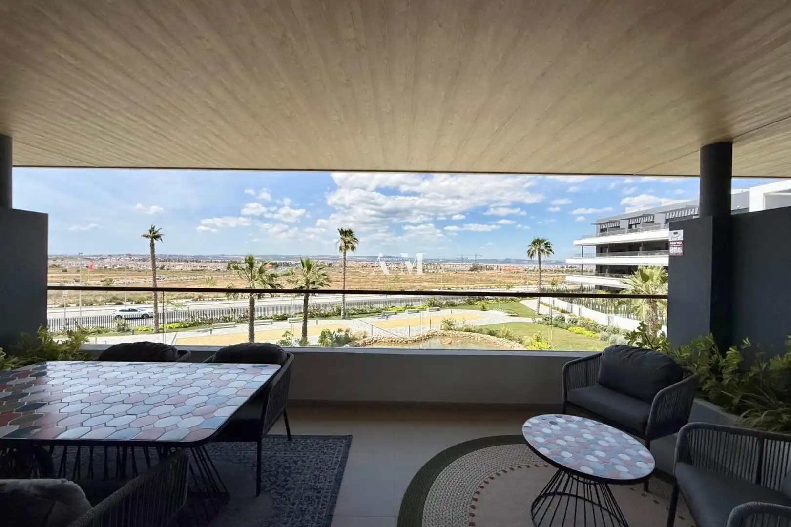 Terraza de Piso de alquiler en Torrevieja con Aire acondicionado, Calefacción y Terraza