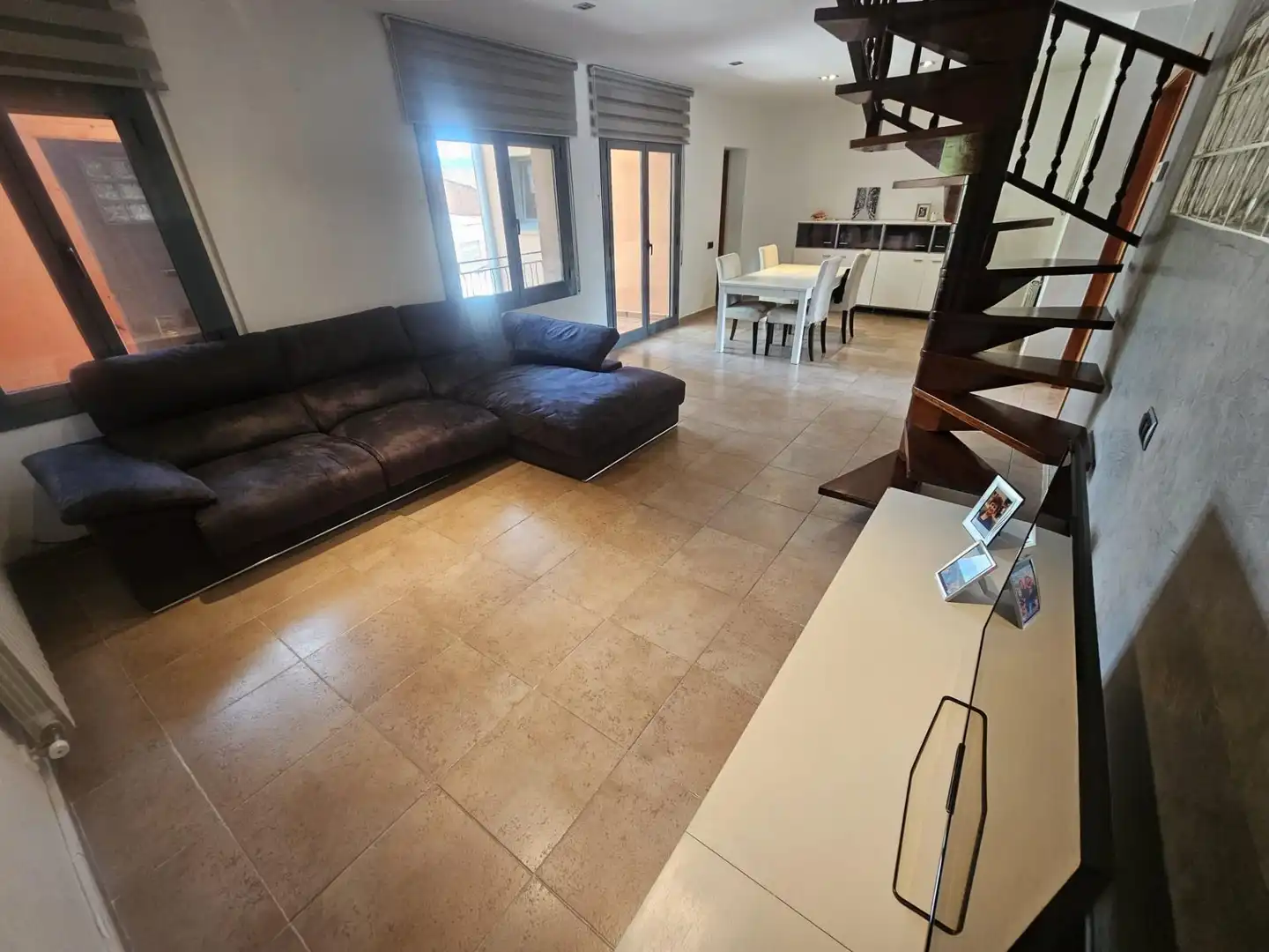 Sala de estar de Dúplex en venta en Sant Celoni con Terraza y Balcón