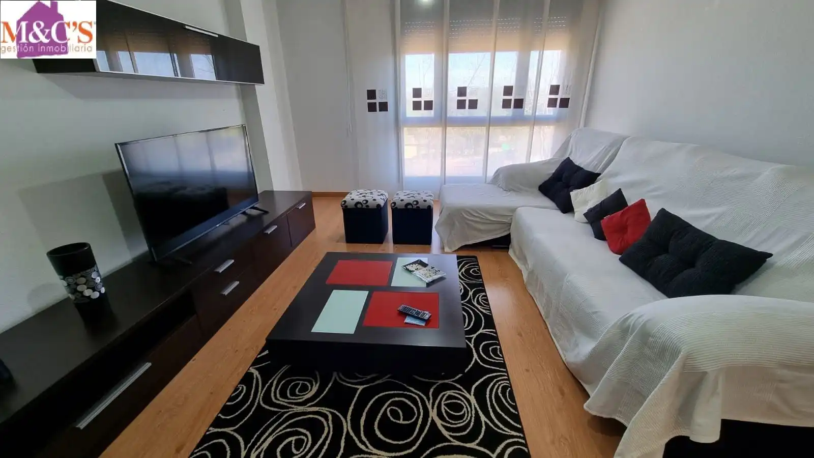 Sala de estar de Apartamento en venta en Argamasilla de Calatrava con Aire acondicionado, Terraza y Trastero