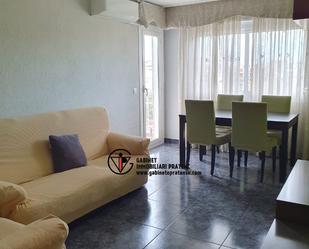 Living room of Flat for sale in El Prat de Llobregat  with Air Conditioner, Furnished and Balcony