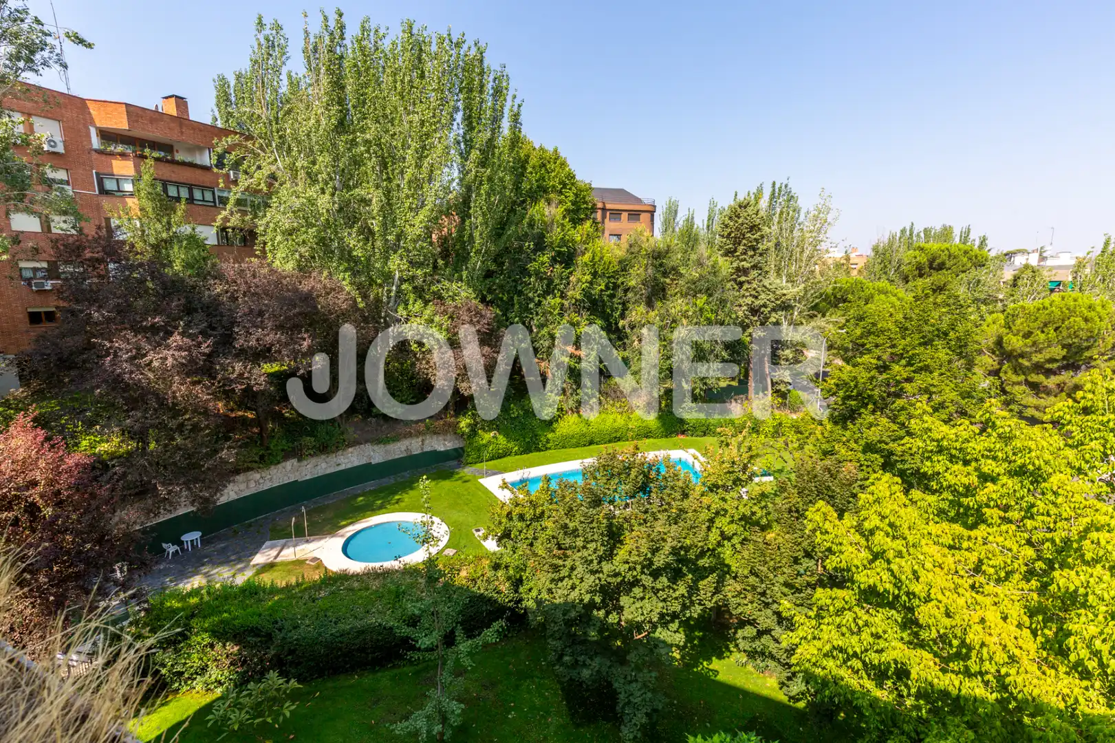 Jardín de Piso de alquiler en Madrid con Calefacción, Terraza y Horno