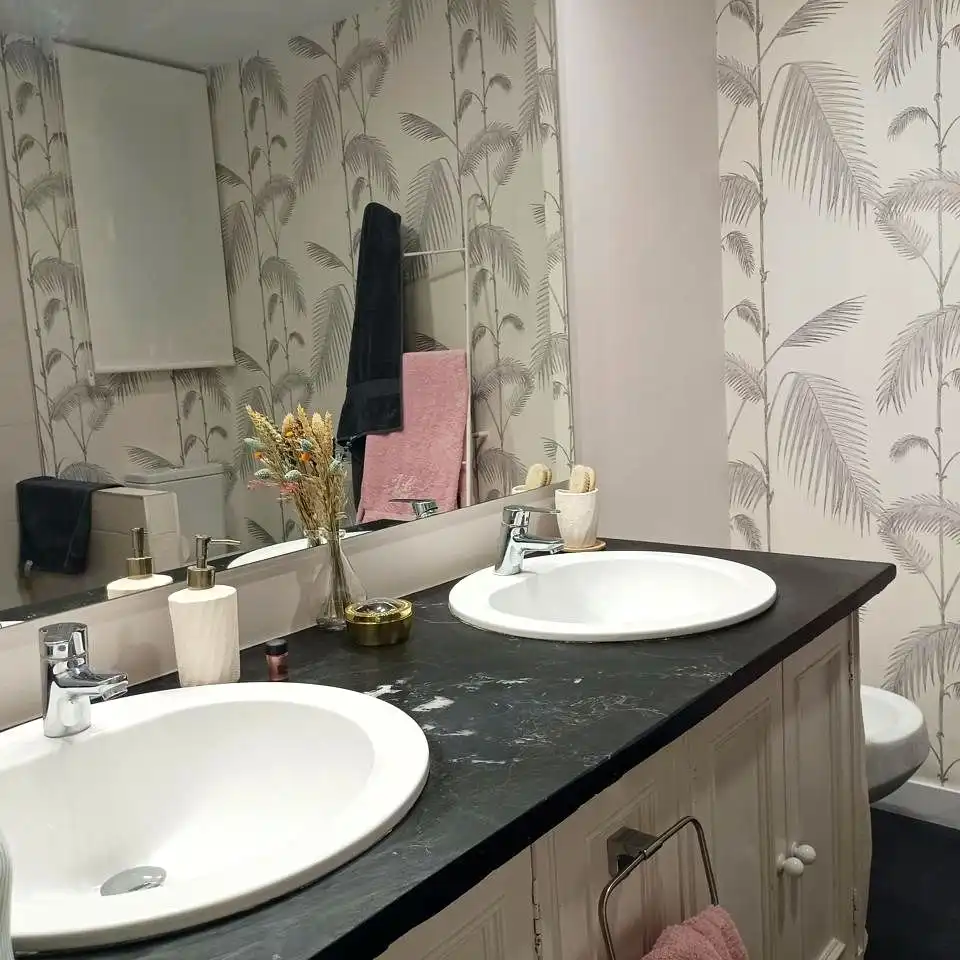 Badezimmer von Wohnung zur Miete in Madrid mit Klimaanlage, Heizung und Terrasse