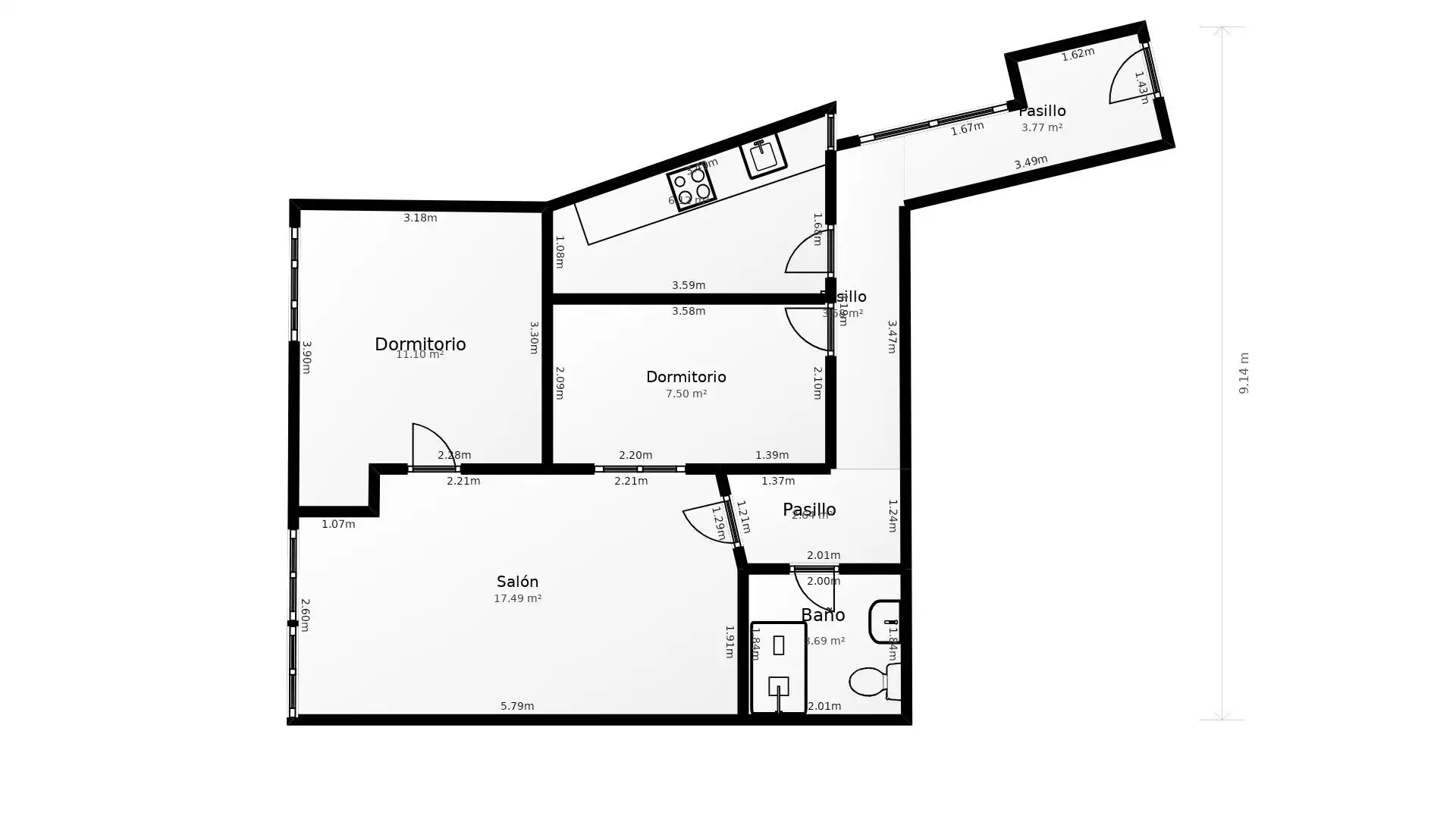 Flat for sale in Santoña  with Heating and Furnished