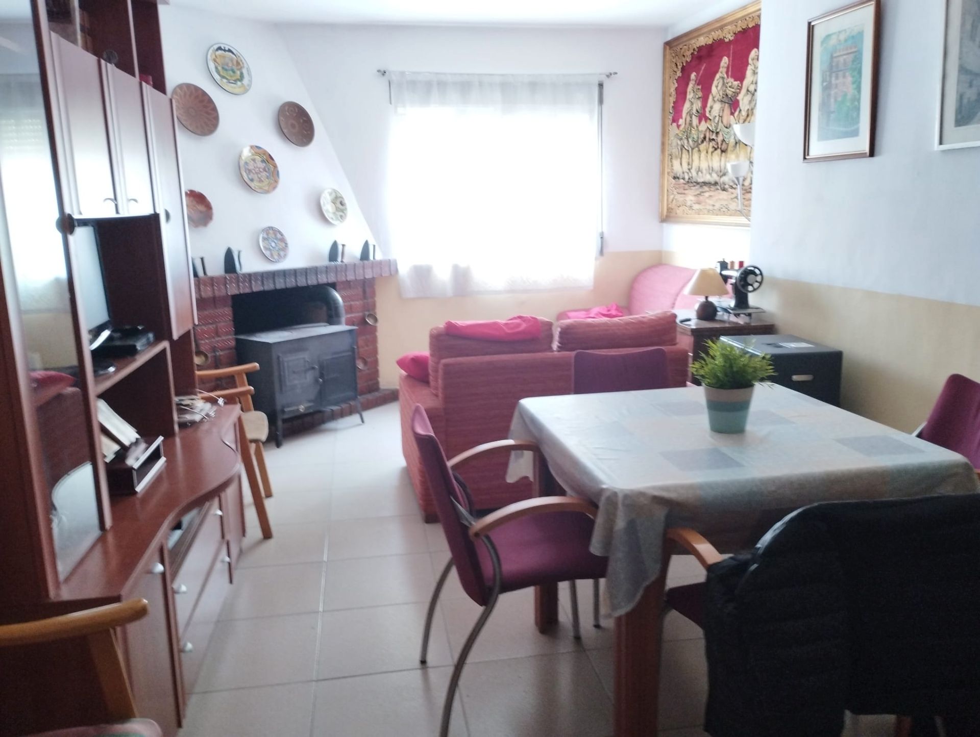 Sala d'estar de Casa o xalet en venda en Fuentenava de Jábaga amb Moblat