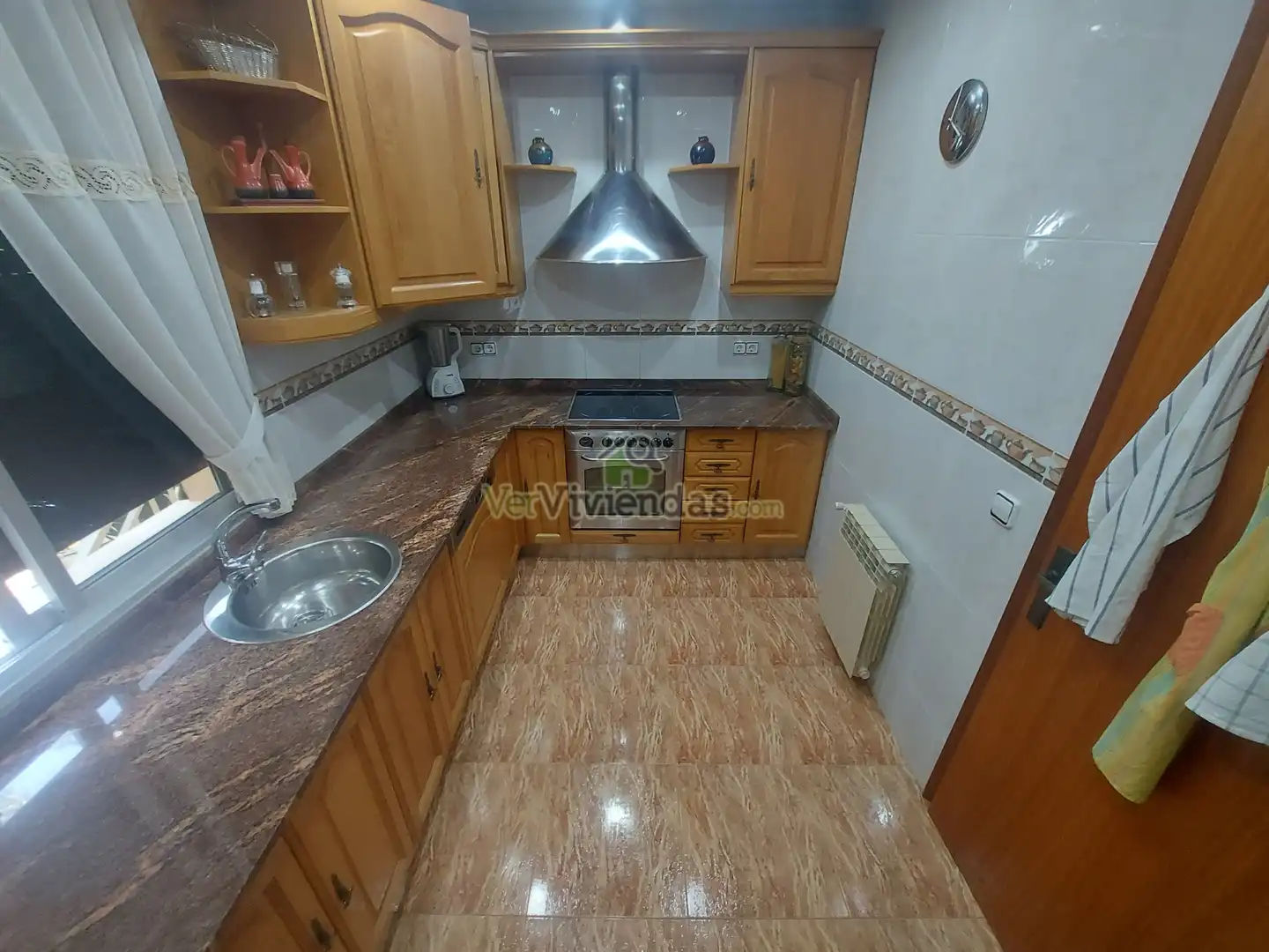 Cuina de Casa o xalet en venda en Piera amb Calefacció, Jardí privat i Terrassa