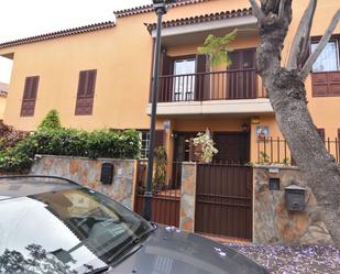 Exterior view of Single-family semi-detached for sale in Tacoronte  with Terrace