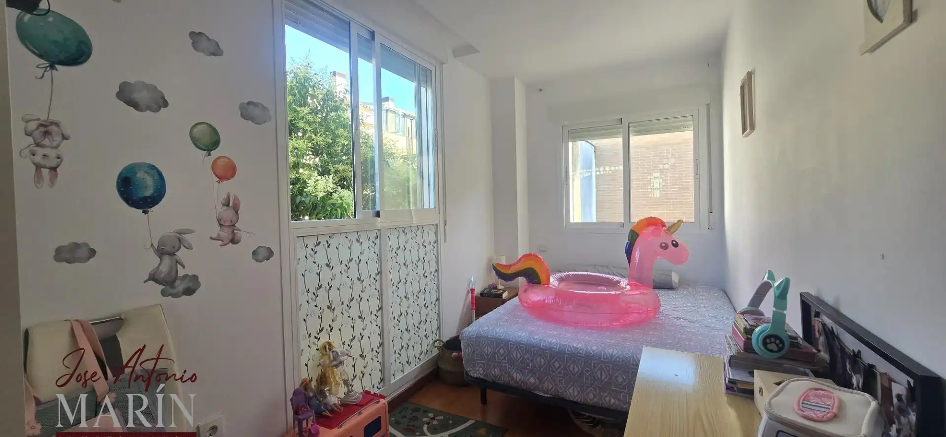 Habitación de Dúplex de alquiler en Badajoz con Aire acondicionado, Terraza y Amueblado