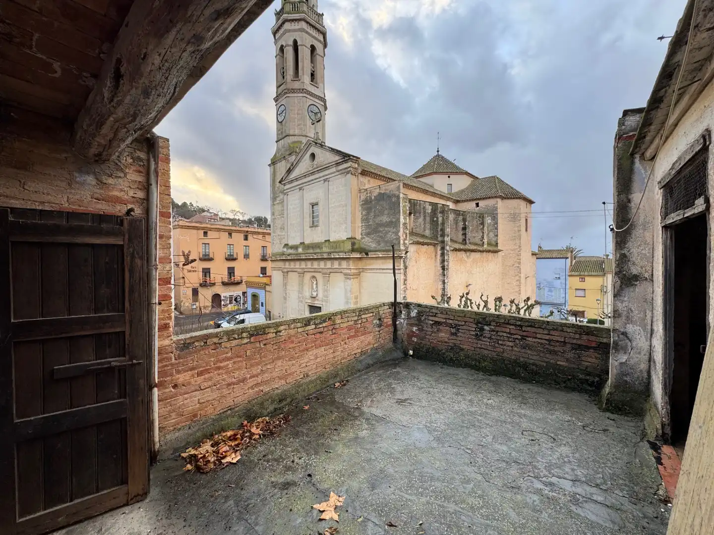 Vista exterior de Finca rústica en venta en Vila-rodona con Terraza
