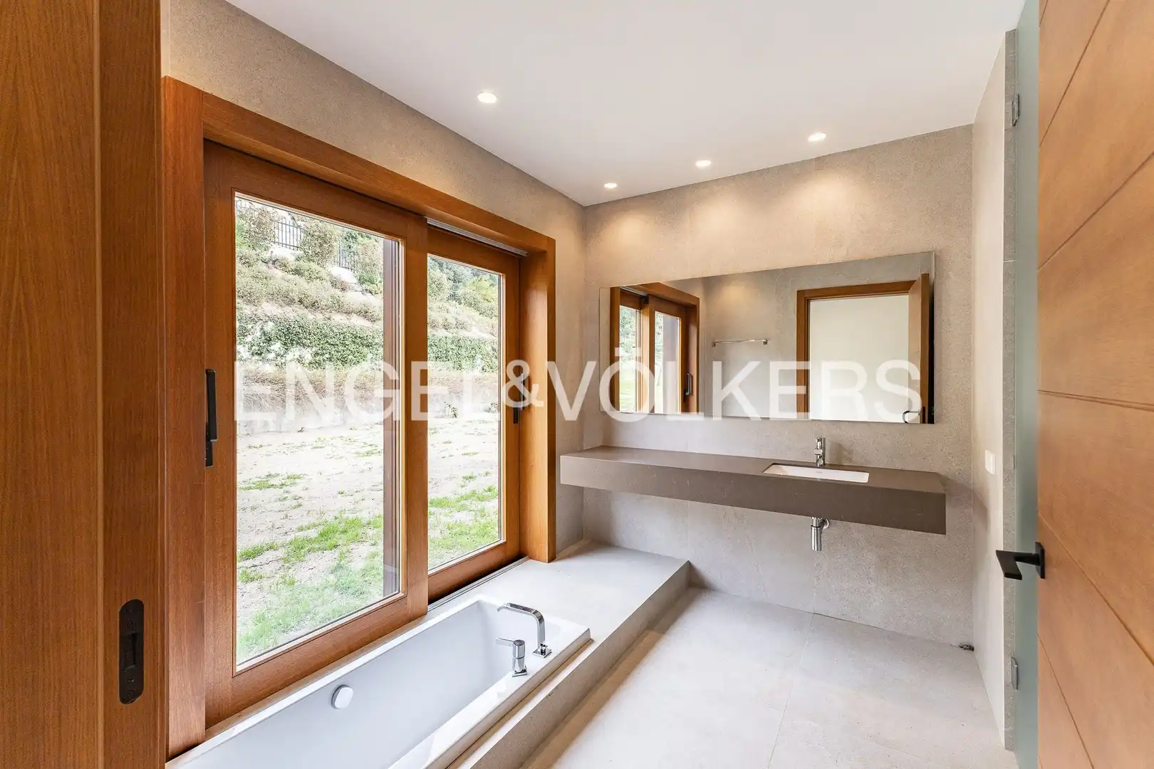 Badezimmer von Country house zum Verkauf in Sant Andreu de Llavaneres mit Klimaanlage, Heizung und Privatgarten
