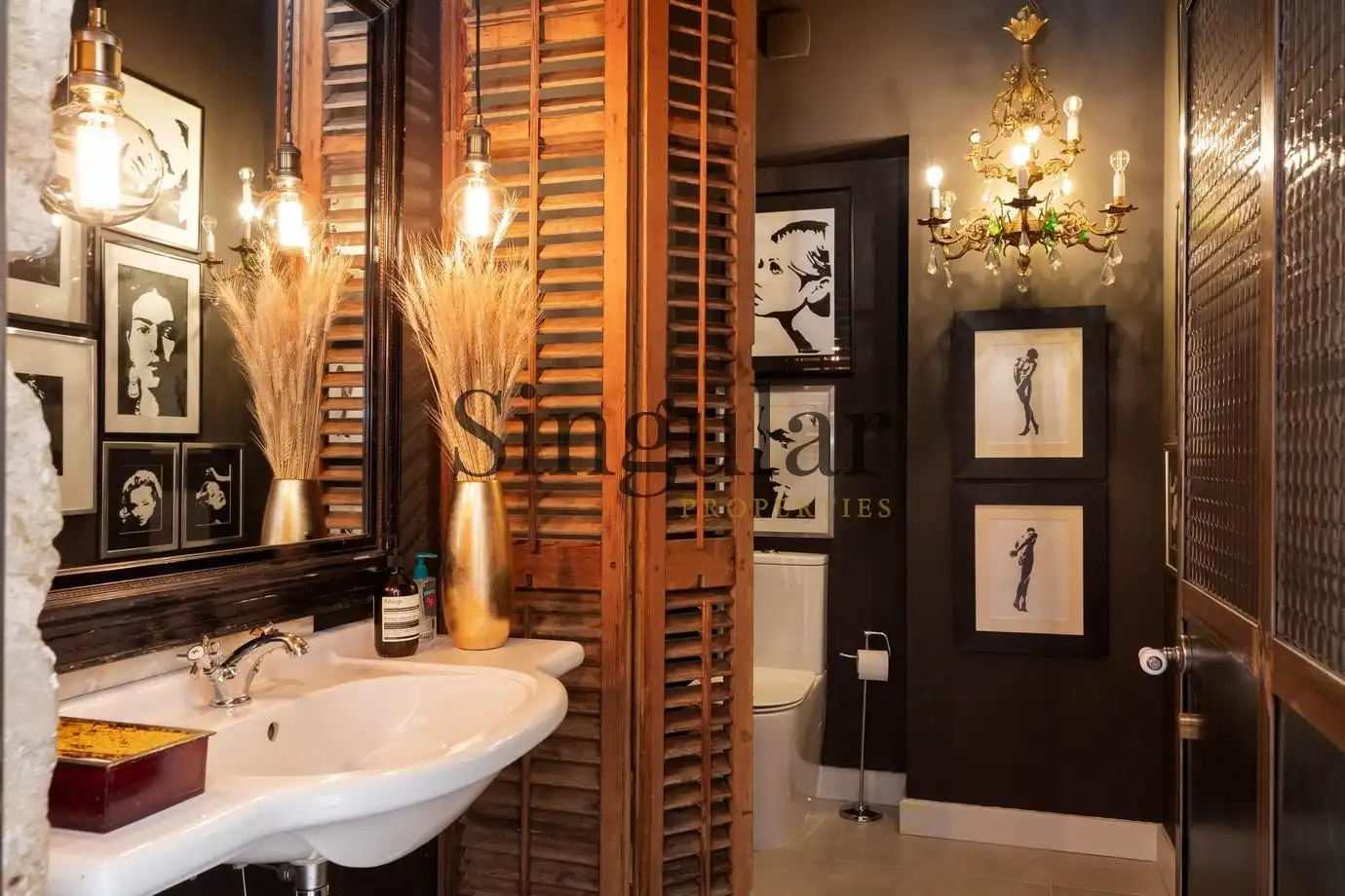 Bathroom of Country homes for sale in Corçà  with Air Conditioner, Heating and Private garden