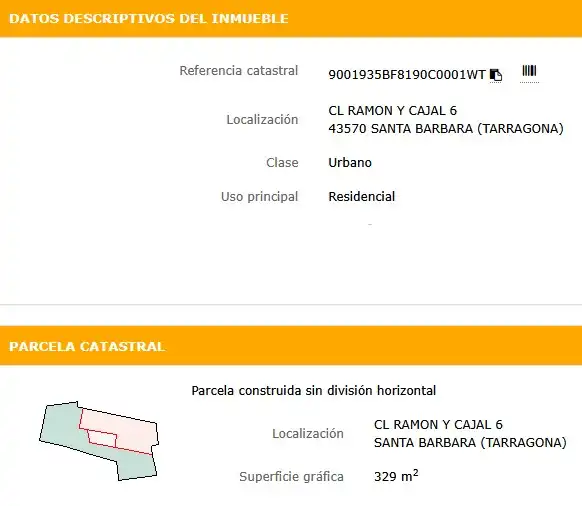 Residencial en venta en Santa Bàrbara