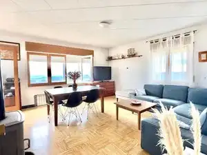 Living room of Houses for sale in Argençola  with Private garden, Terrace and Furnished