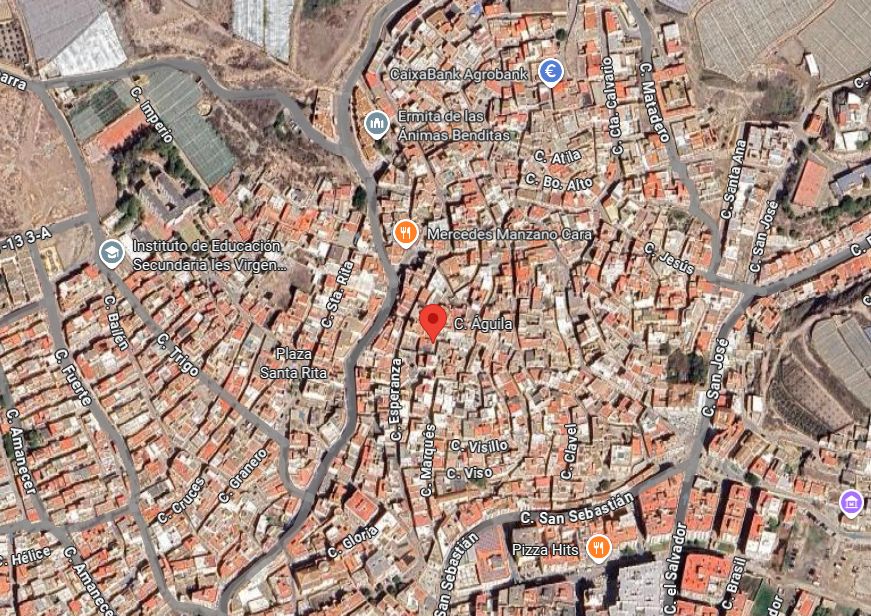 Vista exterior de Casa o xalet en venda en Adra