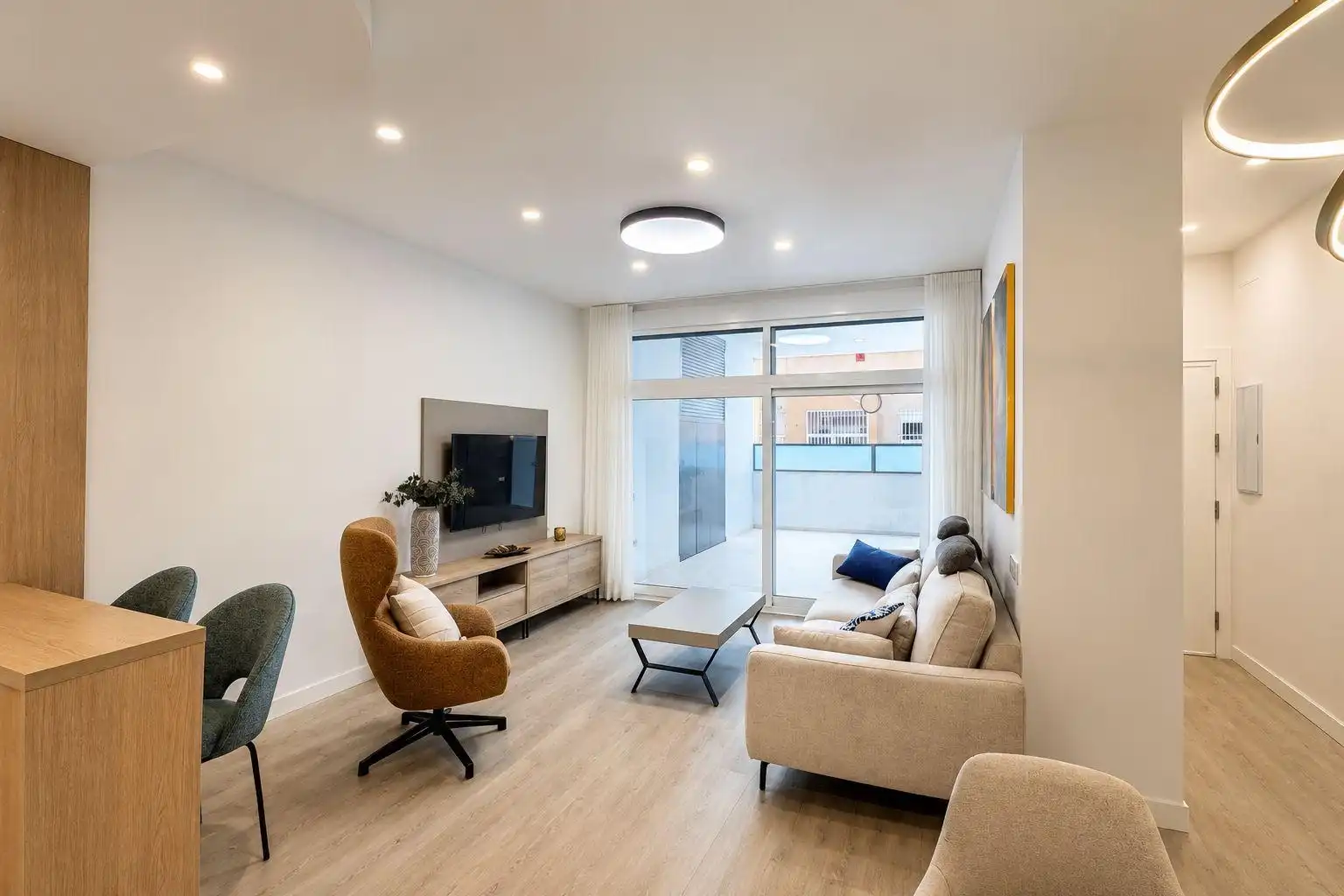 Sala de estar de Planta baja en venta en Torrevieja con Aire acondicionado, Calefacción y Terraza