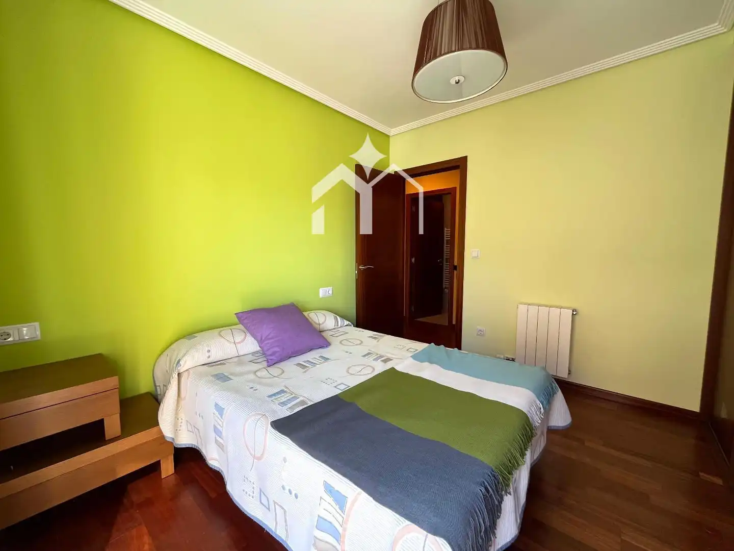 Bedroom of Flat for sale in Moaña  with Heating, Terrace and Furnished