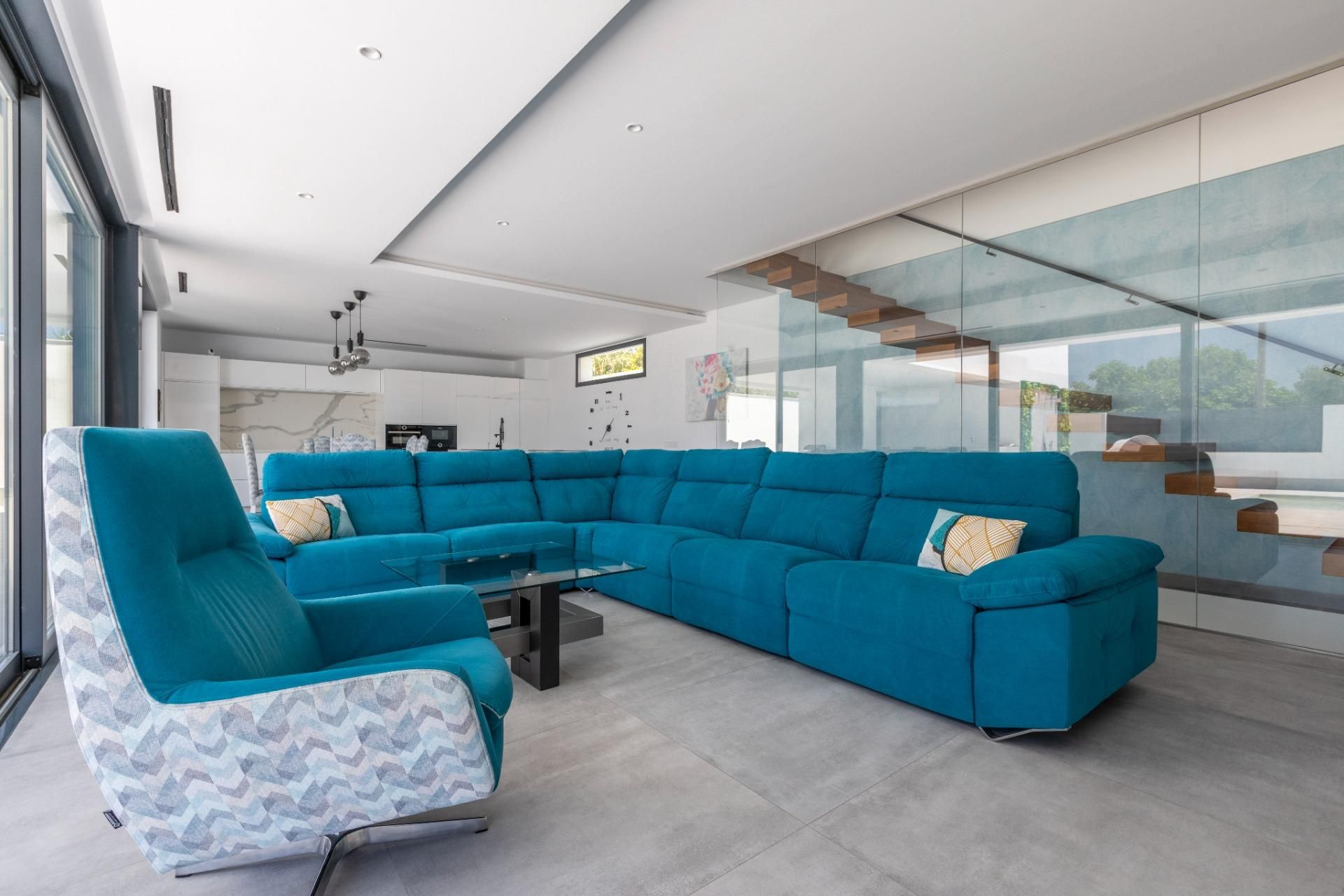 Living room of House or chalet for sale in Mairena del Aljarafe  with Air Conditioner, Heating and Private garden