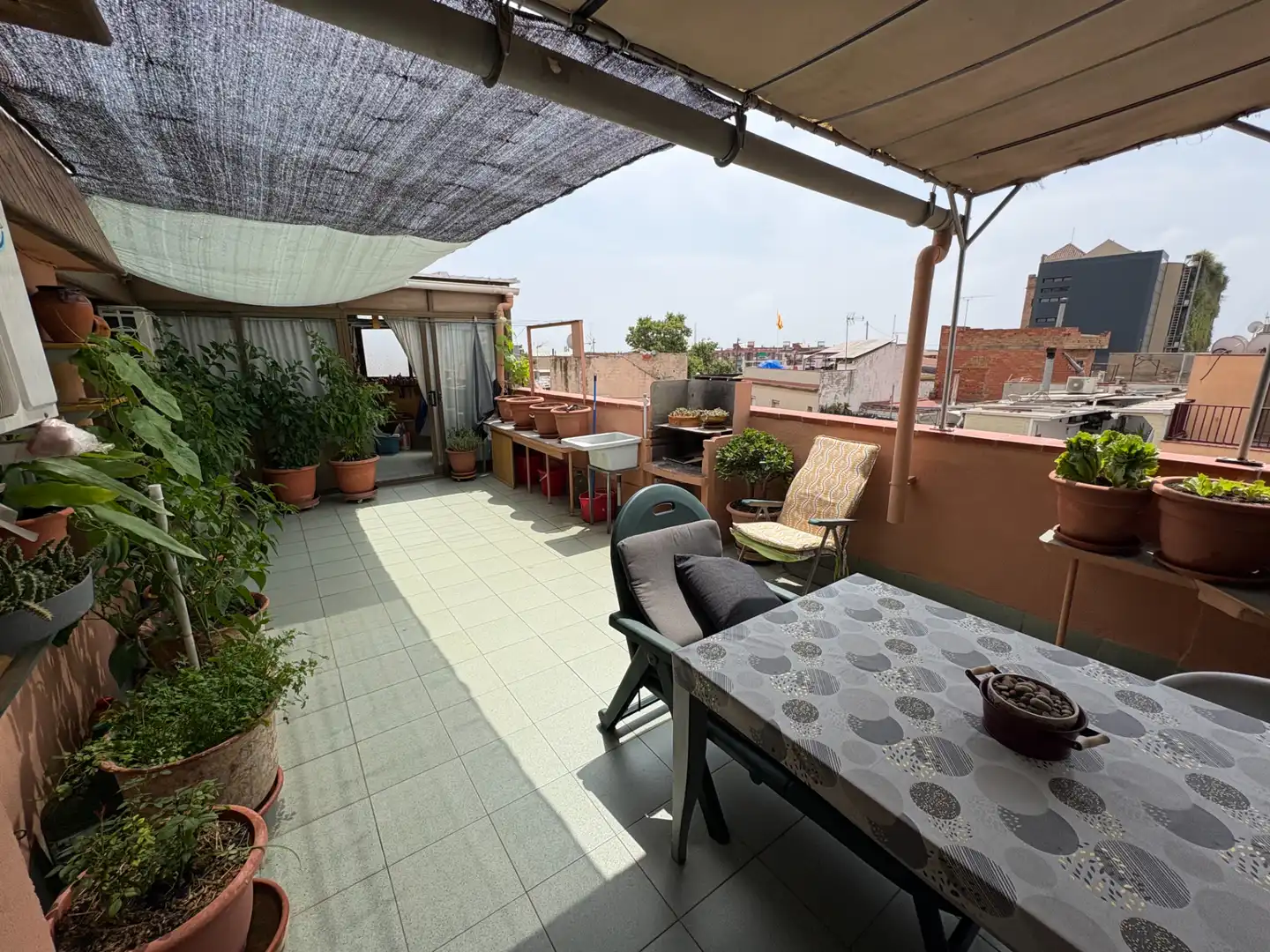 Terrassa de Àtic en venda en Santa Coloma de Gramenet amb Aire condicionat, Calefacció i Terrassa