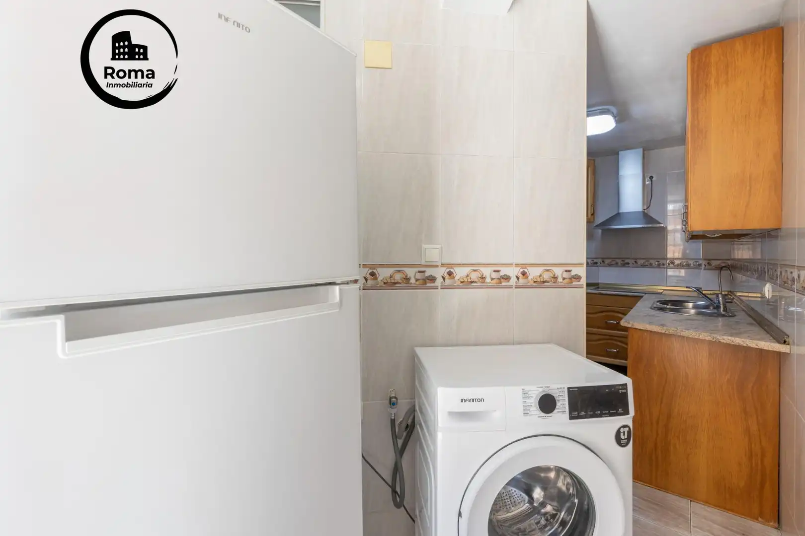 Cocina de Piso en venta en Granada con Terraza, Amueblado y Balcón