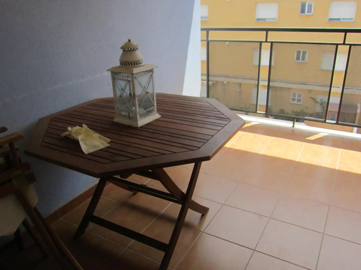 Terraza de Apartamento de alquiler en Moncofa con Terraza, Amueblado y Piscina comunitaria
