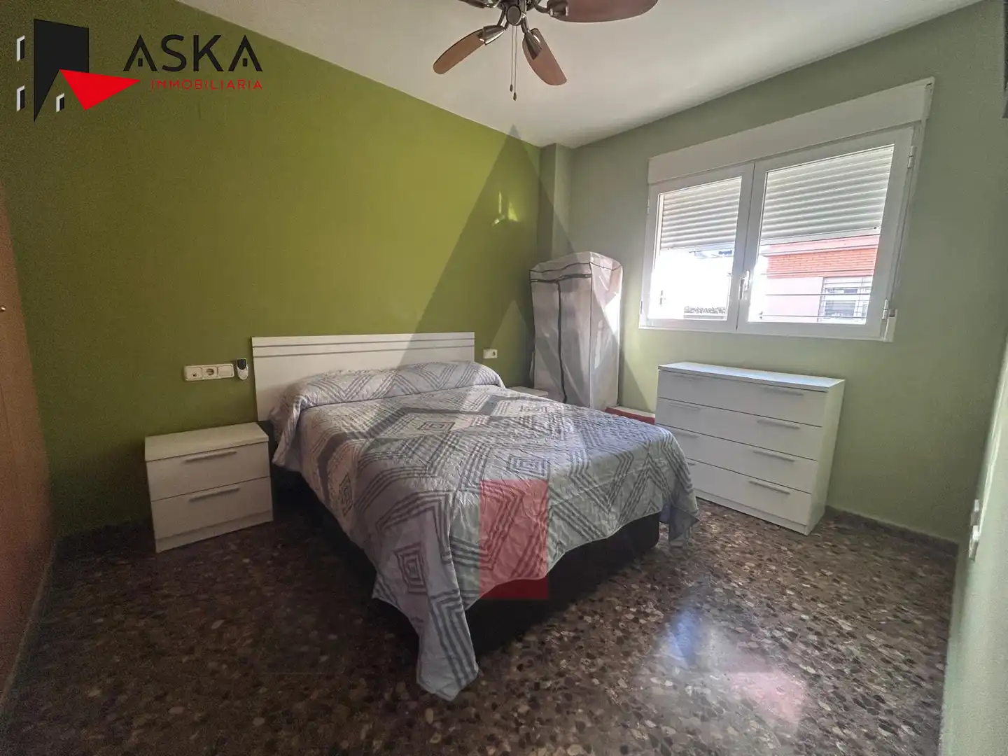 Bedroom of Flat for sale in Alfafar  with Air Conditioner and Storage room