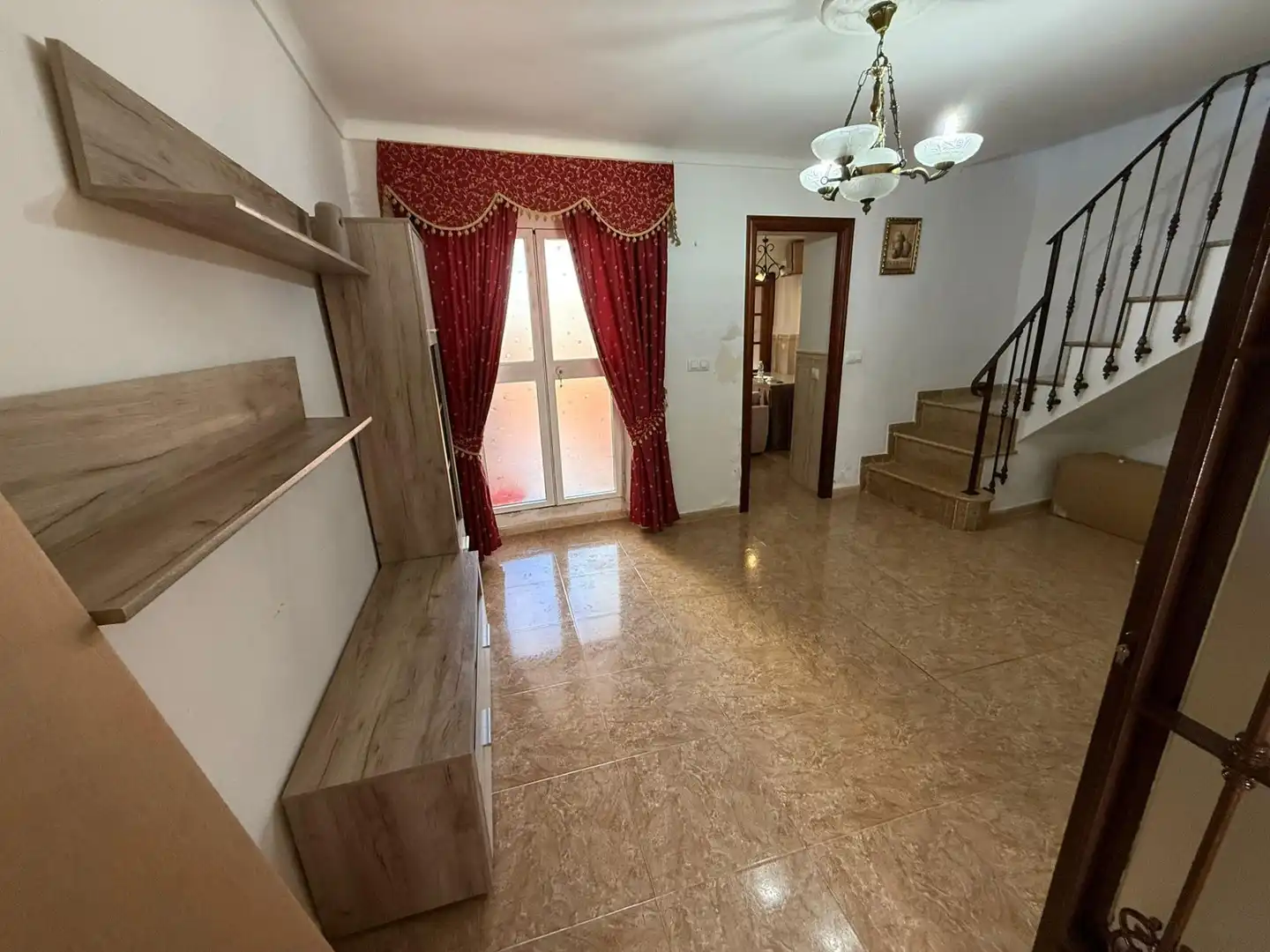 Sala de estar de Casa o chalet en venta en Cuevas de San Marcos con Aire acondicionado, Terraza y Amueblado