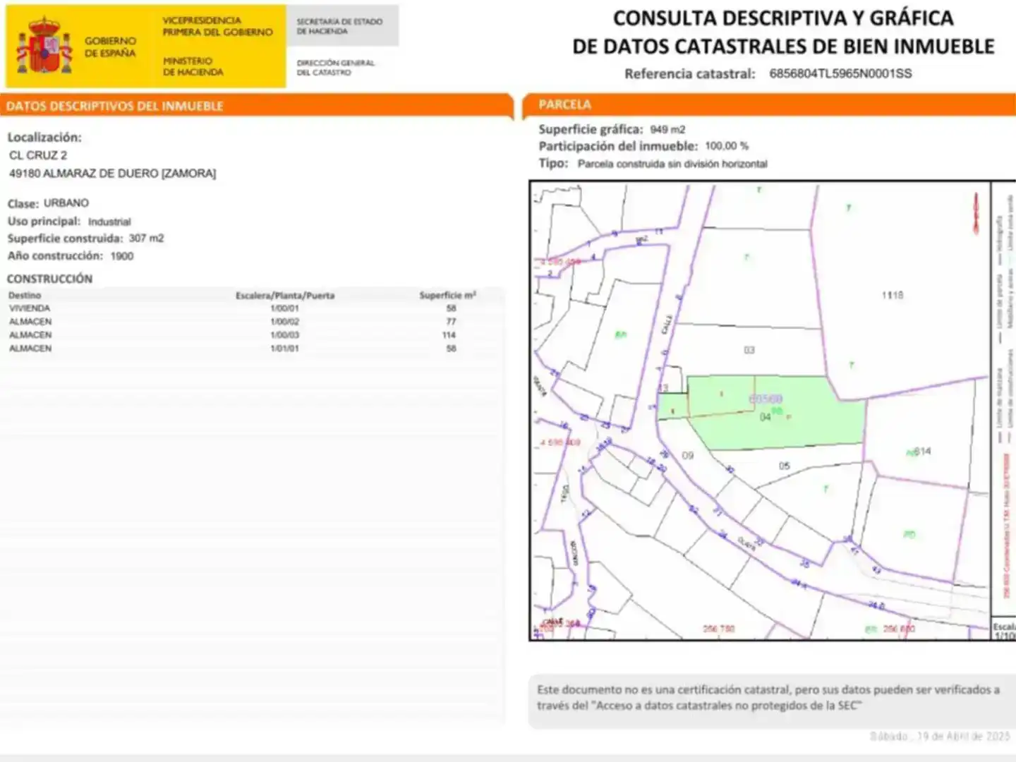 Pis en venda en Almaraz de Duero amb Moblat