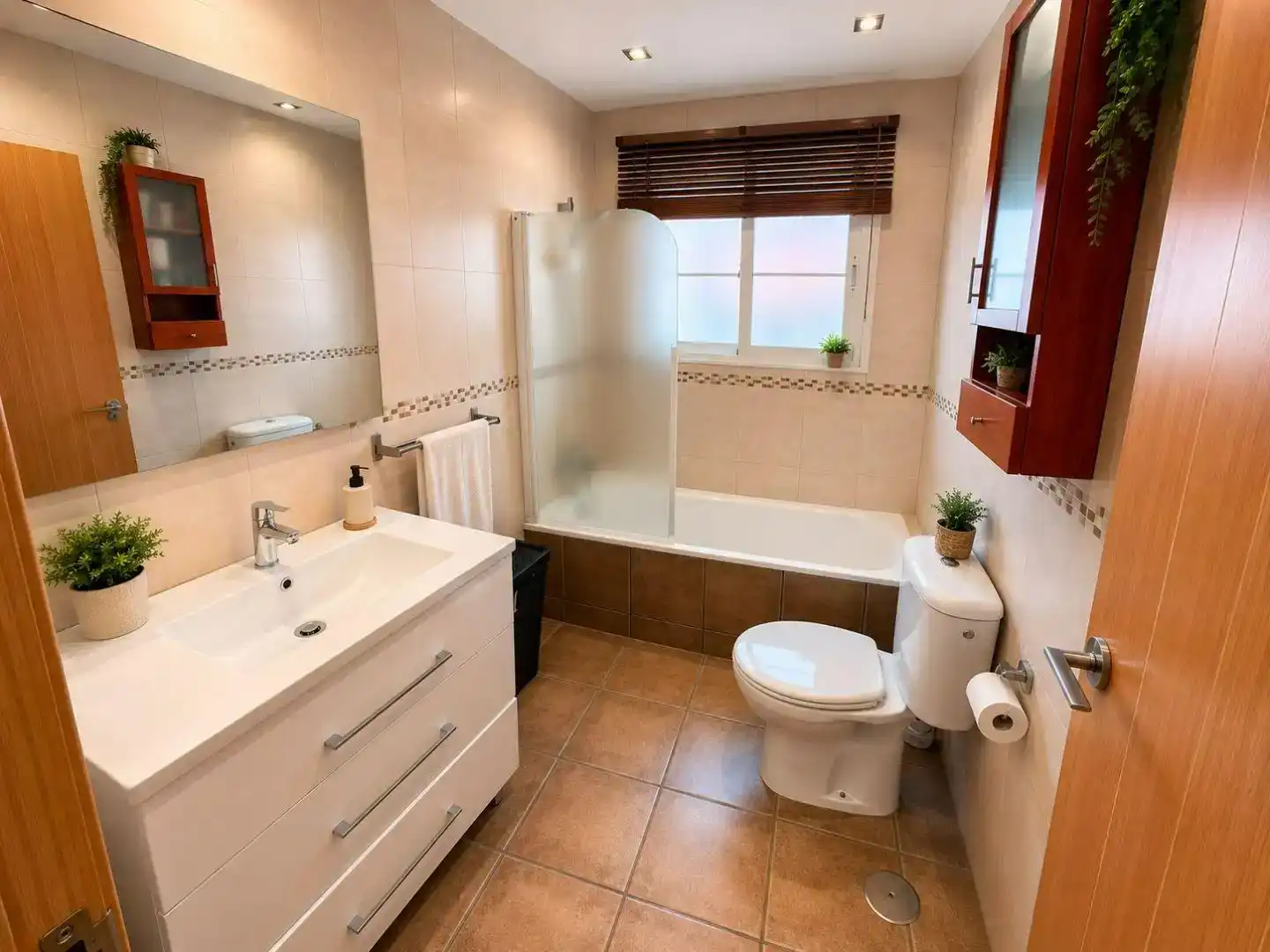 Baño de Casa o chalet en venta en Benalmádena con Aire acondicionado, Piscina y Balcón