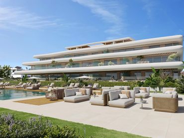 Penthouse mit Pool zum Verkauf in Marina de Casares