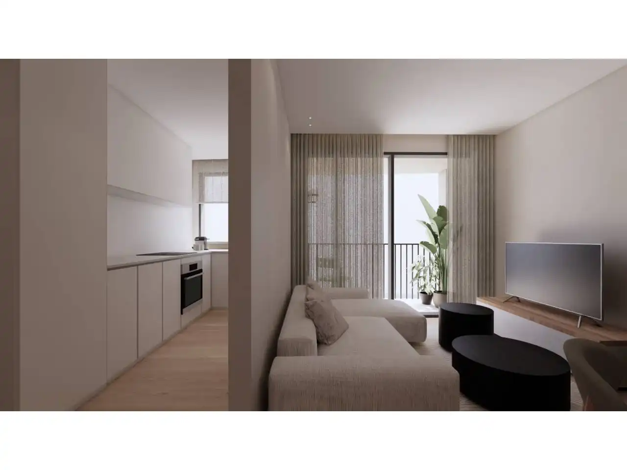 Sala de estar de Dúplex en venta en Sant Feliu de Codines con Calefacción, Parquet y Terraza