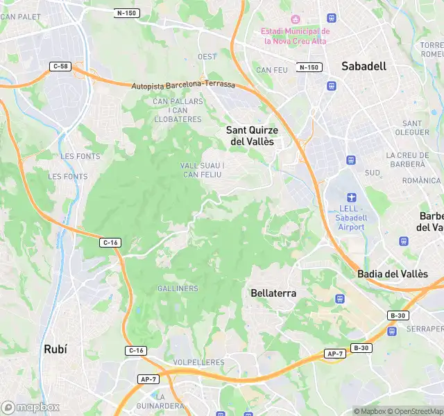 Außenansicht von Wohnung zum Verkauf in Cerdanyola del Vallès
