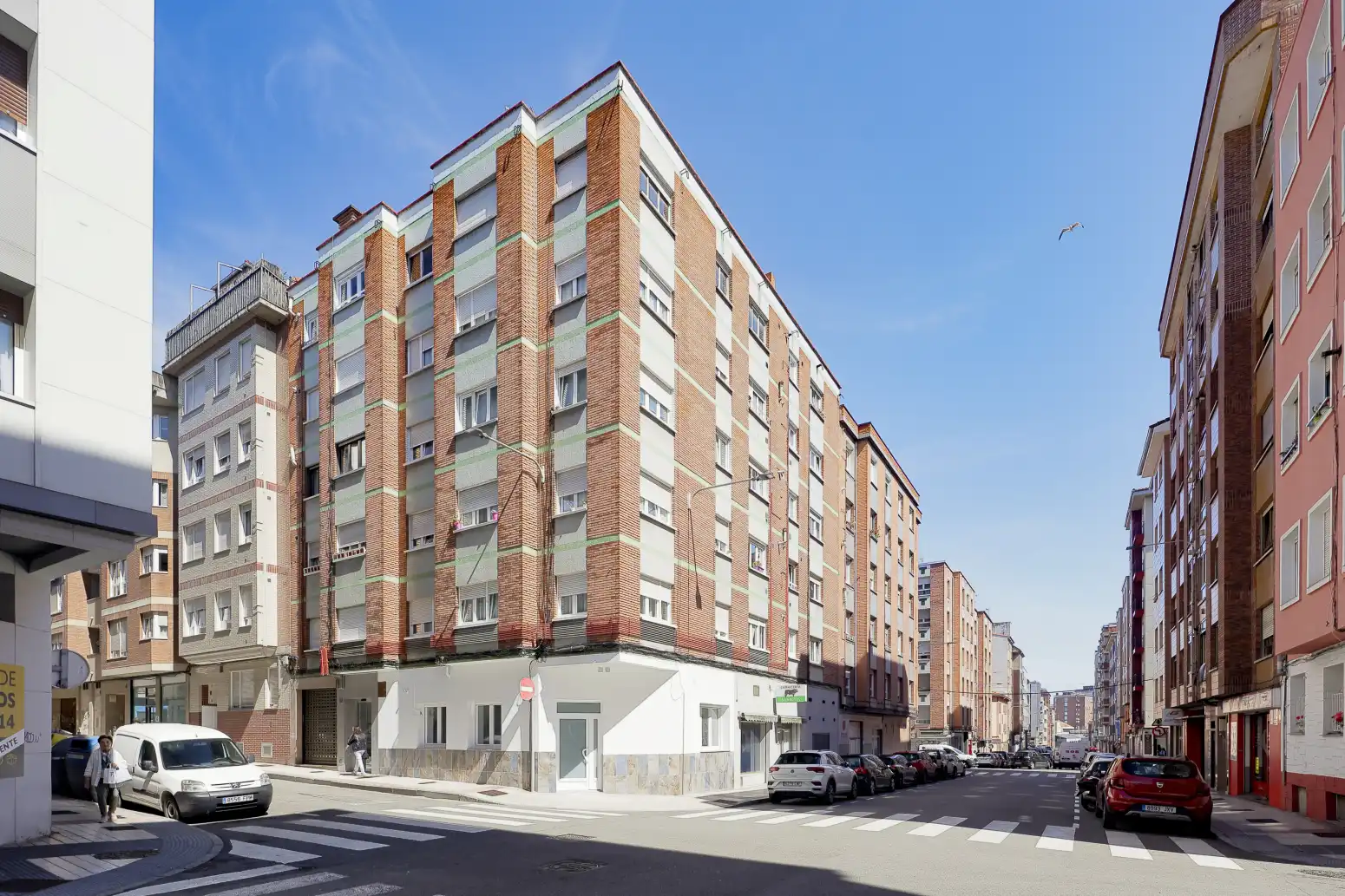 Vista exterior de Piso en venta en Gijón 