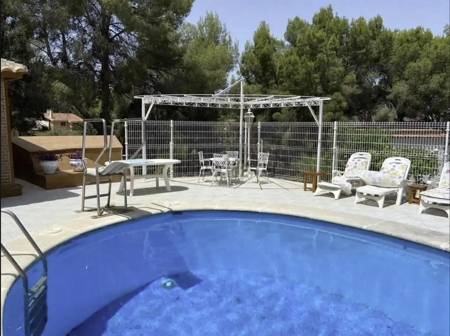Piscina de Casa o xalet en venda en Murcia amb Aire condicionat, Calefacció i Jardí privat