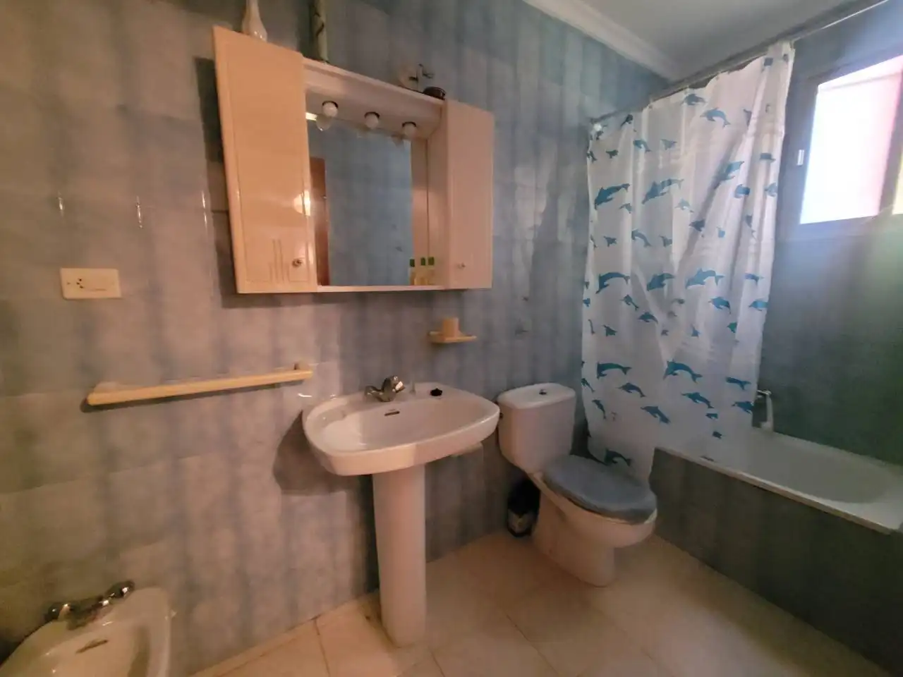 Bany de Casa o xalet en venda en Baza amb Jardí privat, Terrassa i Moblat