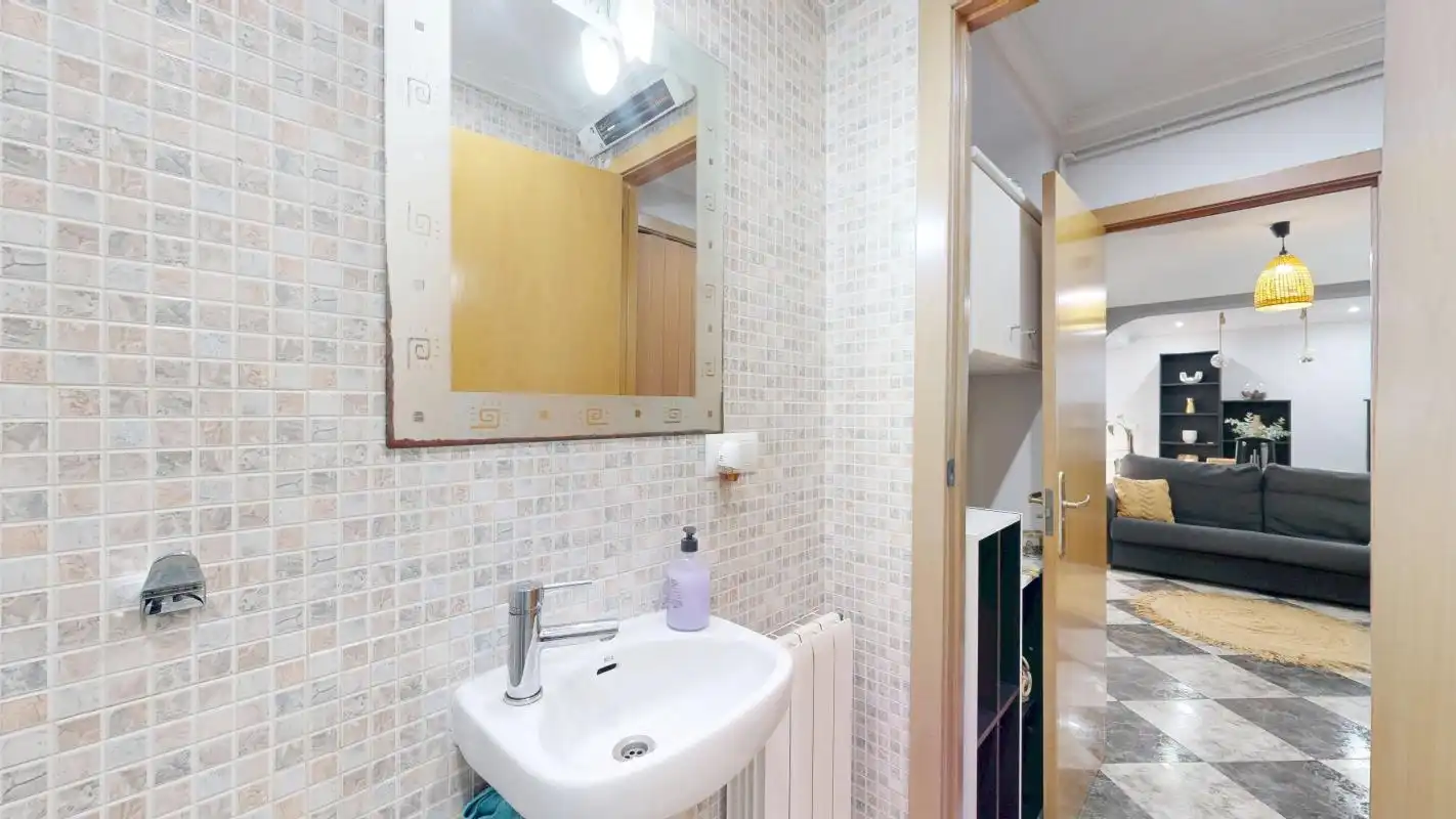 Badezimmer von Dachboden zum Verkauf in Foios mit Klimaanlage, Heizung und Terrasse