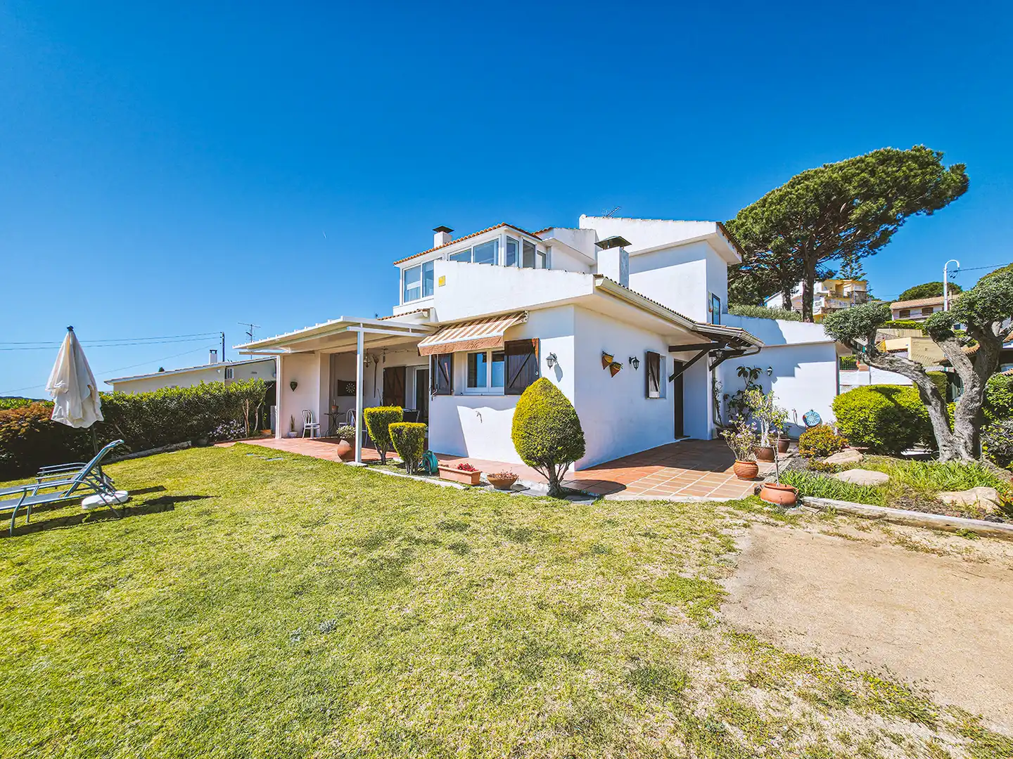 Garten von Haus oder Chalet zum Verkauf in Sant Cebrià de Vallalta mit Heizung, Privatgarten und Terrasse