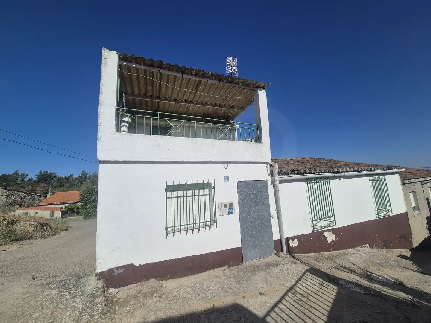 Vista exterior de Finca rústica en venta en Villarino de los Aires con Calefacción y Terraza