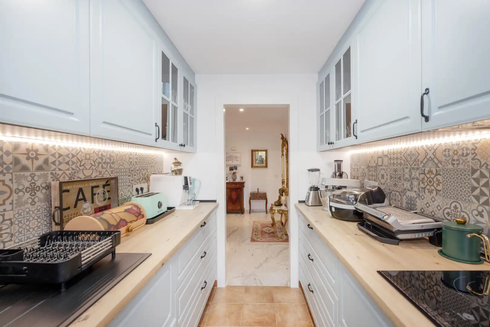 Kitchen of Ground floor for sale in Marbella  with Air Conditioner, Heating and Private garden