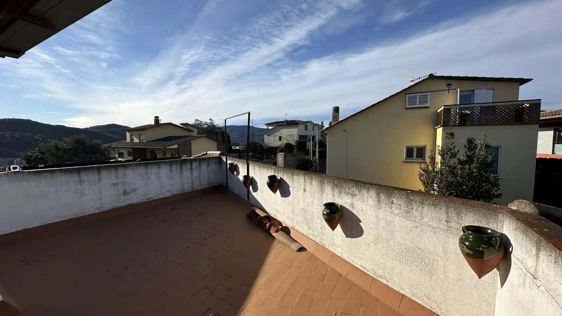Terraza de Casa adosada en venta en Sant Celoni con Calefacción, Jardín privado y Terraza
