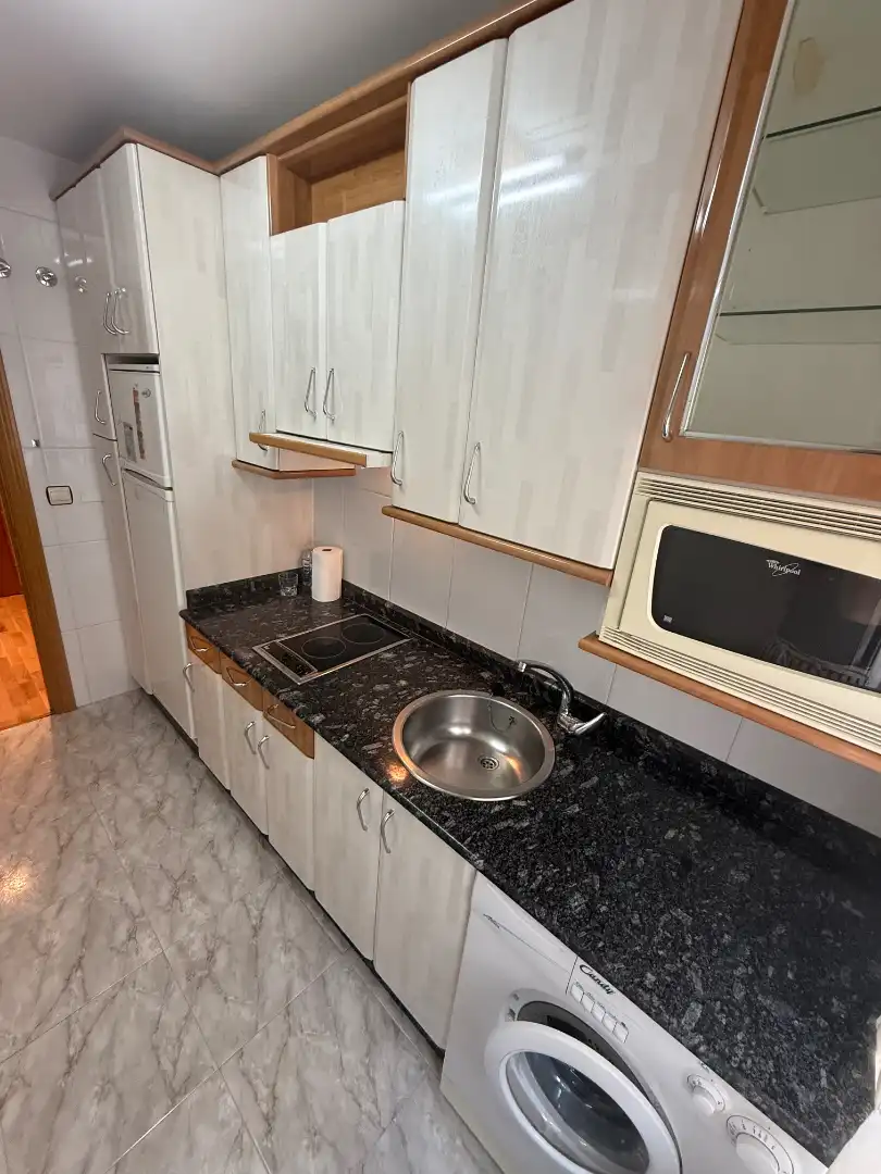 Kitchen of Apartments for rent in Ponferrada  with Heating, Furnished and Washing machine