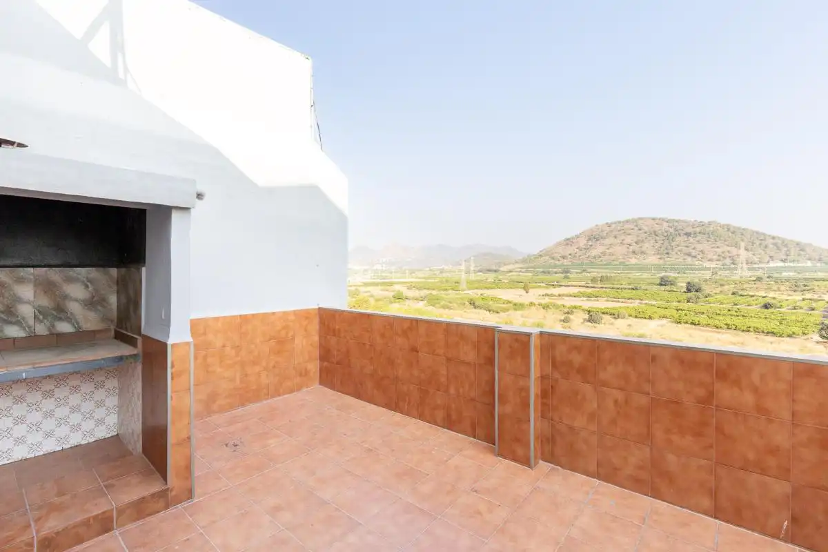 Terrassa de Àtic en venda en Sagunto / Sagunt amb Calefacció, Terrassa i Balcó