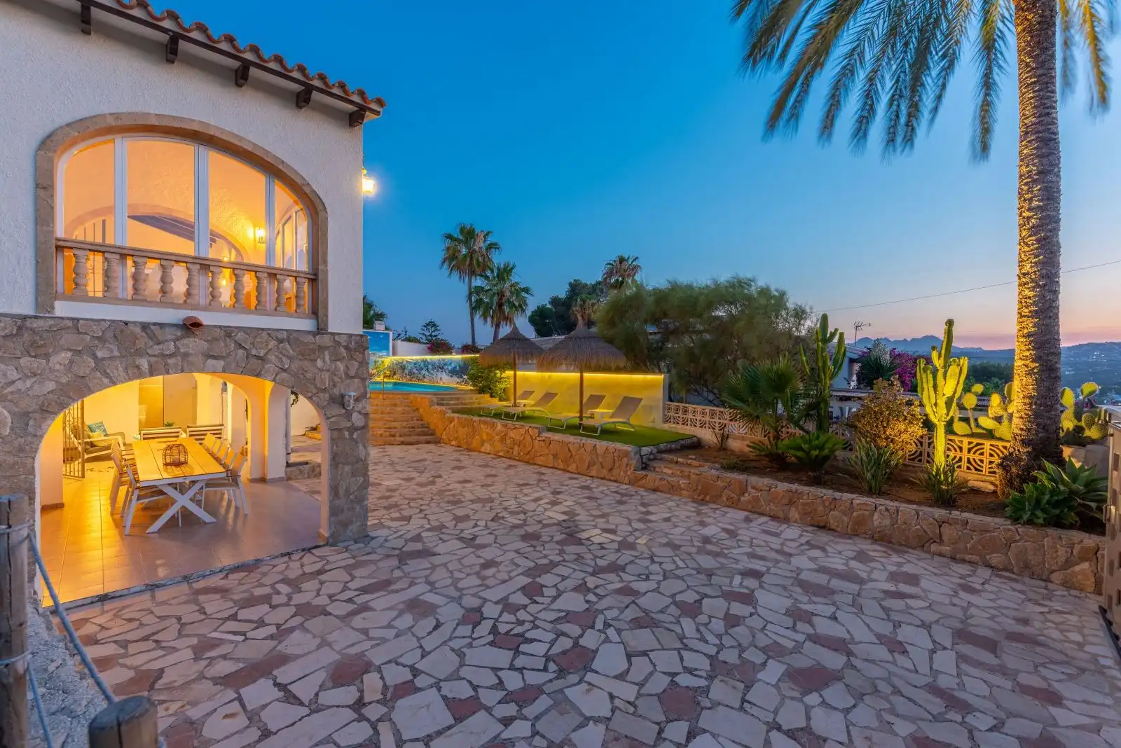 Terraza de Casa o chalet en venta en Moraira con Aire acondicionado, Calefacción y Terraza